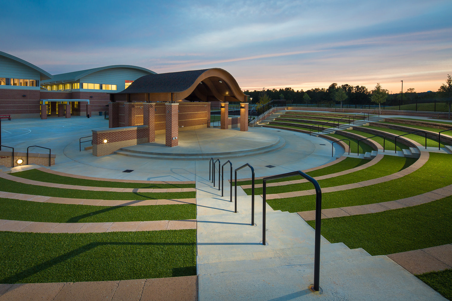 Augusta Artificial Turf Amphitheater 